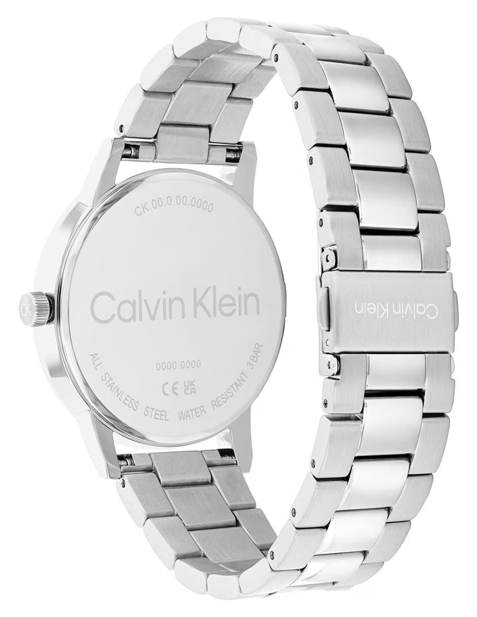 Calvin Klein Linked Plateado