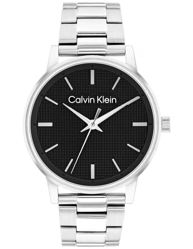 Calvin Klein Linked Plateado