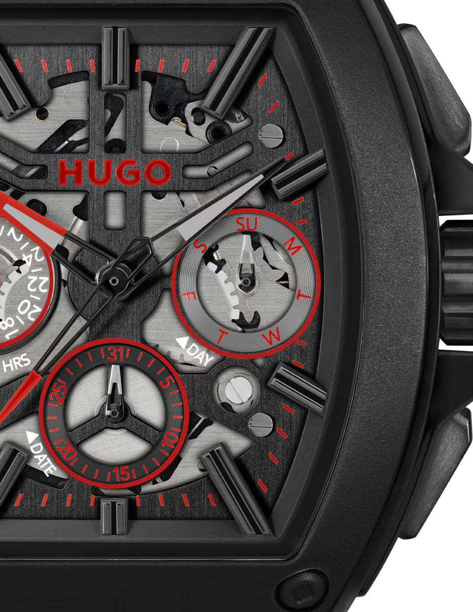 HUGO Skeleton negro